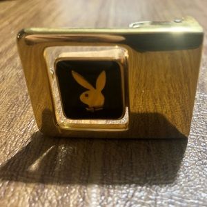Antique Playboy belt buckle